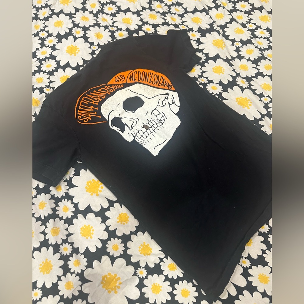 Xs unisex San Franpsycho skull tee shirt